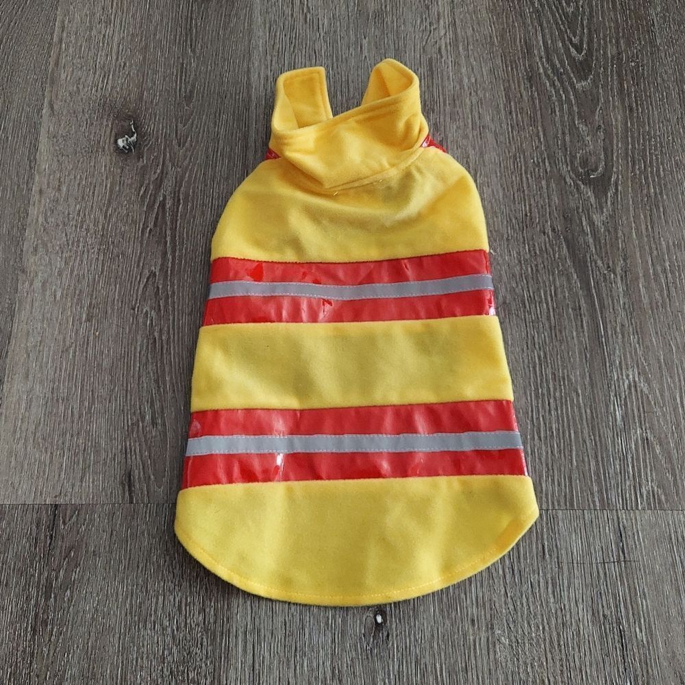 Michaels Dog Firefighter Halloween Costume Medium